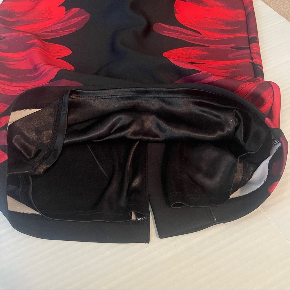 New York & Co Black Red Midi Dress NWOT Size XS - Picture 8 of 14